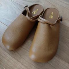 〈大幅値下げ〉【美品】Diee ブラウン サボ・クロッグサンダル