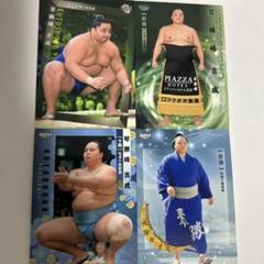 佐渡ヶ嶽部屋　琴勝峰　BBM 大相撲カード　4枚セット