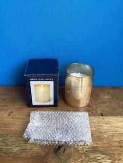 SHINE LED CANDLE ゴールド Sサイズ カメヤマキャンドルハウス