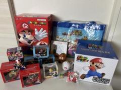 スーパーマリオ フィギュア プルバック プールバッグ キーホルダーポールチェーン スーパーマリオ フィギュア プルバック プールバッグ
