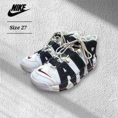美品27 NIKE AIR MORE UP TEMPO ナイキ モアテンS100