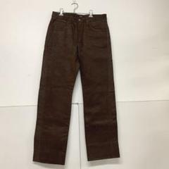 Lee ダークブラウン レザーパンツ W28×L34 Lee ダークブラウン レザーパンツ W28×L34