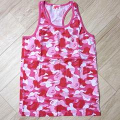 di30 A BATHING APE ポンチョ ピンク 迷彩柄 レディースL相当 m16349297585_1.jpg?1725125082