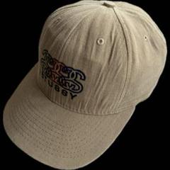 “刺繍ロゴ” old stussy コーズ 6パネルキャップ SSリンク キナリ 残像SSリンク” old stussy 刺繍ロゴ 6パネルキャップ