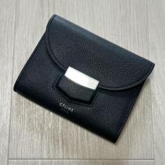 【翌日発送可能】 CELINE トロッター コンパクト財布 黒 - メルカリ 小物