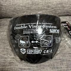 【美品】WINS CR-SERIES XLサイズ ブラックメタリック ヘルメット｜ウインズジャパン
