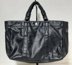 【廃盤】ポーター フリースタイル トートバッグ 肩がけ レザー調高密度キャンバス FREE STYLE(フリースタイル) TOTE BAG | 吉田カバンホームページ