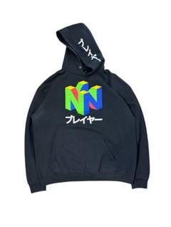 任天堂　ニンテンドー　パーカー　フーディ　古着　nintendo64 ゲーム