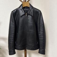 【極美品】WACKO MARIA ワコマリア レザーシングルライダース 牛革 M ワコマリア シングル ライダースジャケット Lサイズ レザー