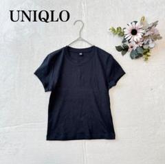 【ユニクロ】半袖ミニTシャツ（S)クルーネック シンプル カジュアル 無地