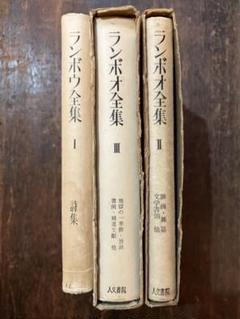 ランボー全集 全3巻 • ランボー著作集(原書) • 特集雑誌2冊 ランボー全集(ランボー 著 ; 平井啓之, 湯浅博雄, 中地義和, 川