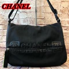 CHANEL シャネル スポーツ メッセンジャーバッグ ブラック