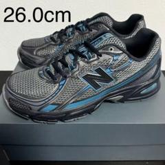 新品未使用 NEW BALANCE U740BT2 グレー ブルー 26.0cm