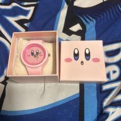 カービィ ピンクラバーベルト時計