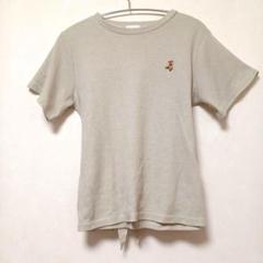 merry jenny　くま刺繍　バックリボン　Tシャツ