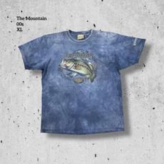 00sザマウンテンThe Mountainアニマルタイダイ釣り魚XL y2k