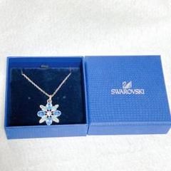 スワロフスキーSWAROVSKI ペンダント ネックレス クリスタル花 フラワー