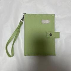 システム手帳 ポケット ミニ6 ジーンズ 明るい緑 推し活のサムネイル