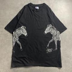 90s USA製 シマウマ 動物園 お土産 vintage T-shirt 90s USA製 シマウマ 動物園 お土産 vintage T-shirt - メルカリ