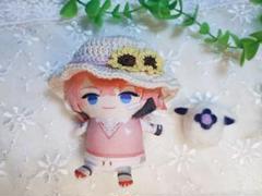 にじパペット　赤城ウェン　ひまわり帽子　にじぱぺ　ぬい服　にじ服
