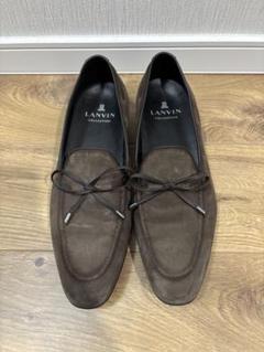 LANVIN ランバン ローファー スエード メンズ　26cm 2025年最新】lanvin スエード ローファーの人気アイテム - メルカリ