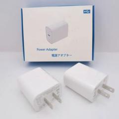 iPhone Android 充電器 2個セット USB タイプc