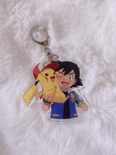 ポケモン キミにきめた！ アクリルキーホルダー サトシと