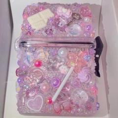 【量産型♡推し活】ちゅるりん♡チェキ収納　スケルトンケース デコ