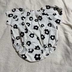 ミコリッド　70-80cm デイジー柄ロンパース　しまむら