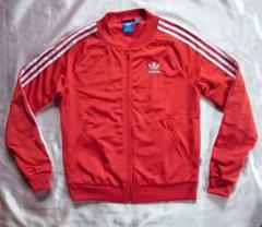 adidas originals レディース赤ジャージジャケット