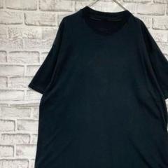 USA製90sヴィンテージTシャツ！シングルステッチ　ブラック半袖古着XL 30
