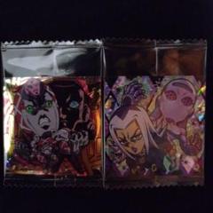 ジョジョの奇妙な冒険シールウエハース パッショーネのボスJJR アバッキオSR