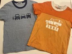ファミリア　車両デザイン100とサーフTシャツ110 2枚セット