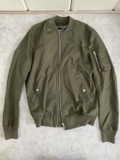 レア！Rick Owens 初期MA-1フライトジャケットリックオウエンス Rick Owens - 美品 rick owens bauhaus ボンバージャケット zip