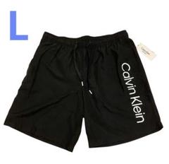 Calvin Klein ブラックメンズ水着 Lサイズ