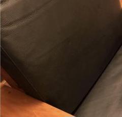 パーソナルチェア MASTERWAL ウォールナット製 ブラックレザー本