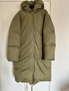 CELINE ベージュ マカダム柄　ダウンジャケット 110 tifana_1-240001122908