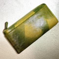週末限定　未使用　ダコタ 長財布 グリーン L字ファスナー Dakota 財布