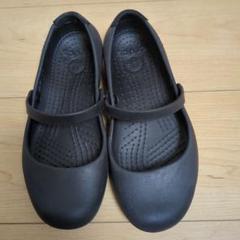人気ブランド新作豊富 crocs クロックス アリスワーク W5 メリージェーン 黒 廃盤品 靴