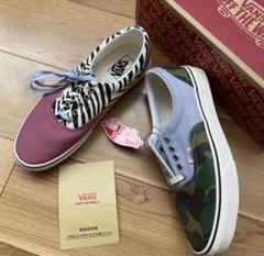 レア希少28新品VANS ERA バンズ エラ ゼブラ カモフラ