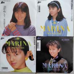 渡辺満里奈EPレコード4枚セット