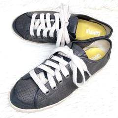 【美品】カンペール 37 CAMPER ウノ スニーカーパンチングレザー