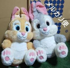 ミス・バニー とんすけ ぬいぐるみ ウトウト ぬいぐるみ とんすけ＆ミス・バニーに可愛く癒やされる春らしいカラーの新
