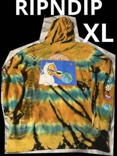 RIPNDIP タイダイ パーカー XLのサムネイル