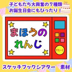 まほうのレンジ　ミラクルレンジ　シアター素材