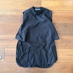 ASTRAET 】ヘリンボーンハイネックノースリーブチュニック