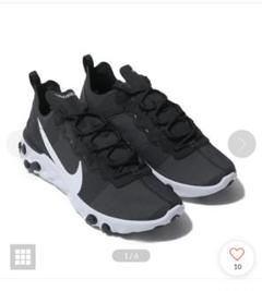 25日まで! 美品 Nike react element55 ブラック 23cm