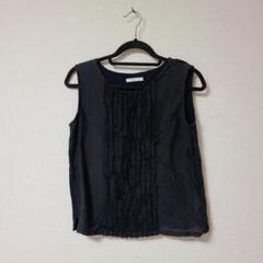 YARRA ヤラ　タンクトップ　黒　ブラック　BLACK　フリーサイズ