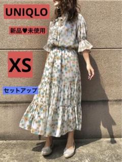 UNIQLO ポール & ジョー ティアードスカート, ブラウス（7分袖）