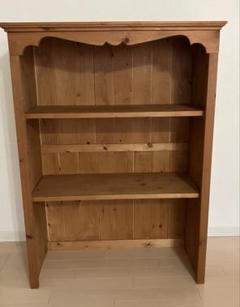 カントリー家具飾り棚＊カップボードインテリアパインウッドラック手作りリメイク木工